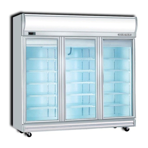 BERJAYA Display Chiller Service manual