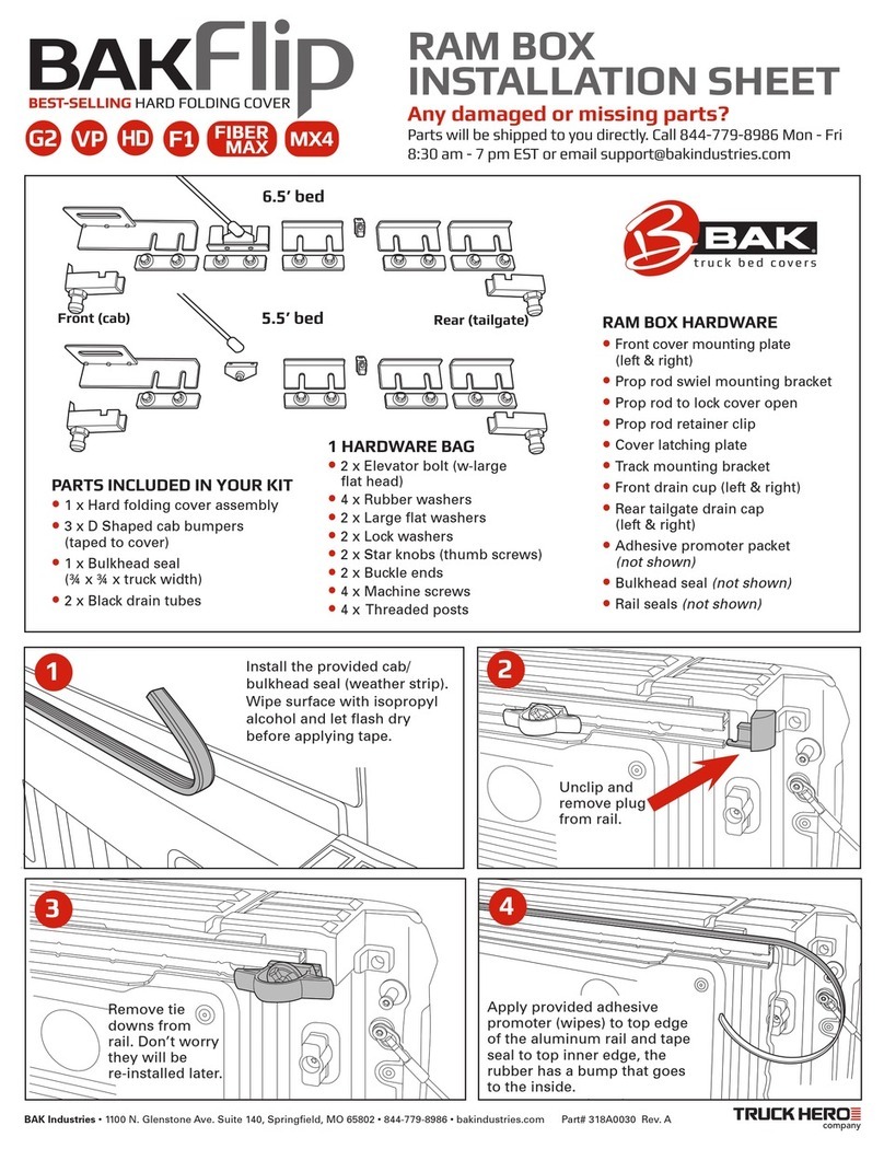 BAKFlip VP Installation sheet