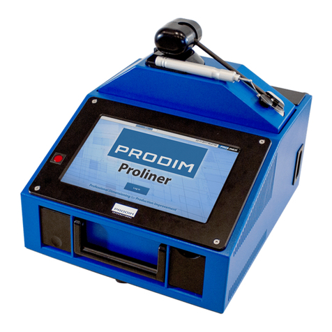 PRODIM Proliner quick start guide