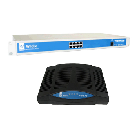 Wildix W04FXS Quick installation guide