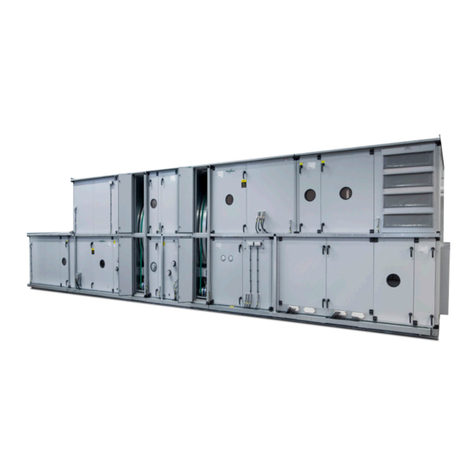 flakt woods TWIN WHEEL SYSTEM Assembly and installation