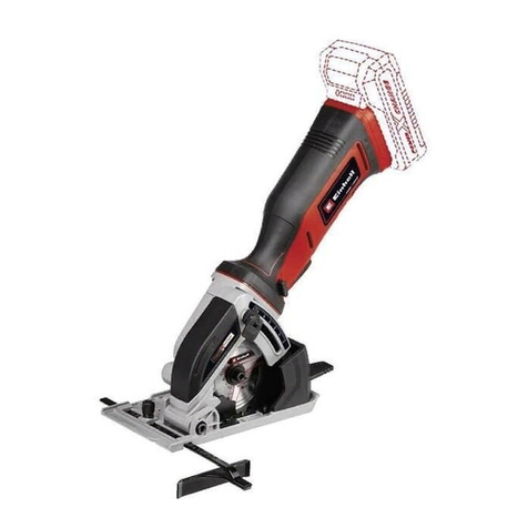 EINHELL TE-CS 18/89 Li User manual EINHELL TE-CS 18/89 Li User manual