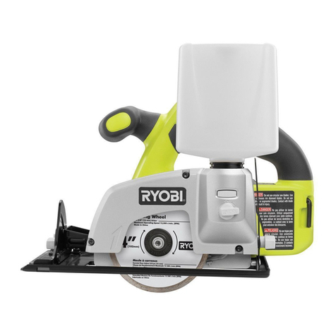 Ryobi LTS180 User manual