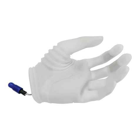 Otto Bock Michelangelo Hand Transcarpal 8E550 Instructions for use
