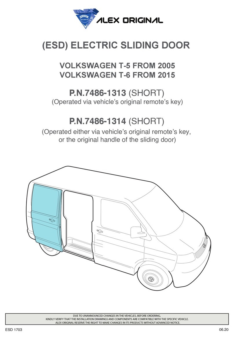 ALEX ORIGINAL 7486-1313 manual