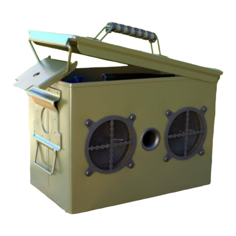 AmmoAudio Ammo Can X instruction sheet