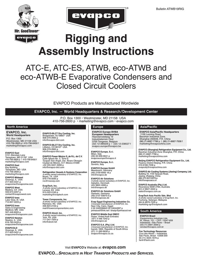 EVAPCO ATC-E User manual