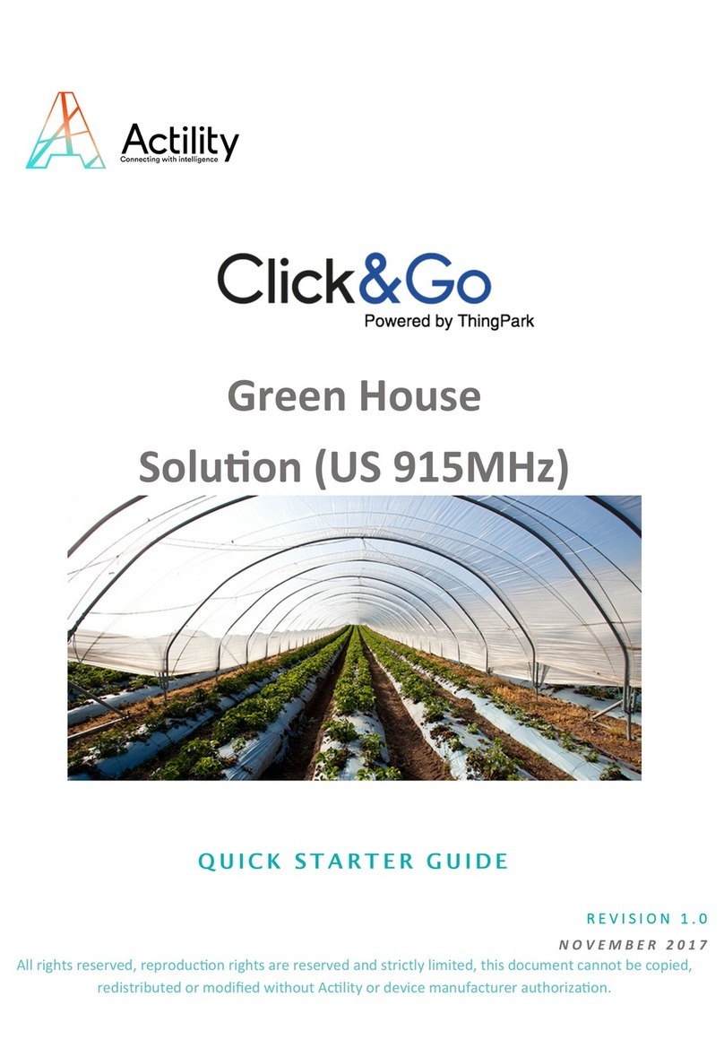 Actility Click&Go Quick starter guide