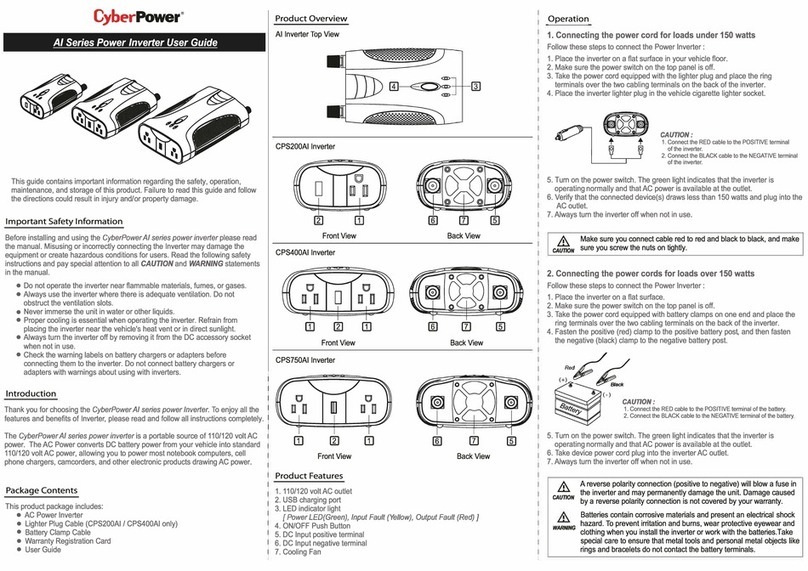 Cyber Power Al Series user guide