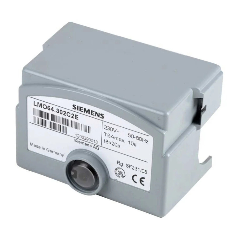 Siemens LMO64 Series User manual