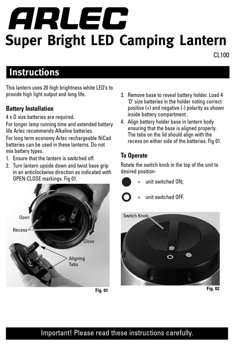 Arlec CL100 instructions
