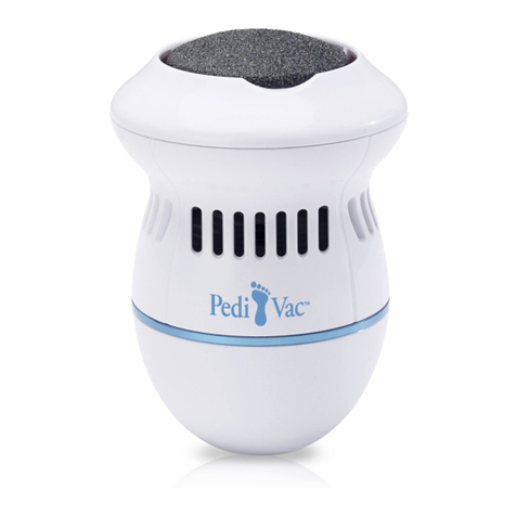 MediaShop Ped Egg Pedi Vac User manual