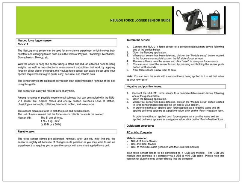 NeuLog NUL-211 User manual