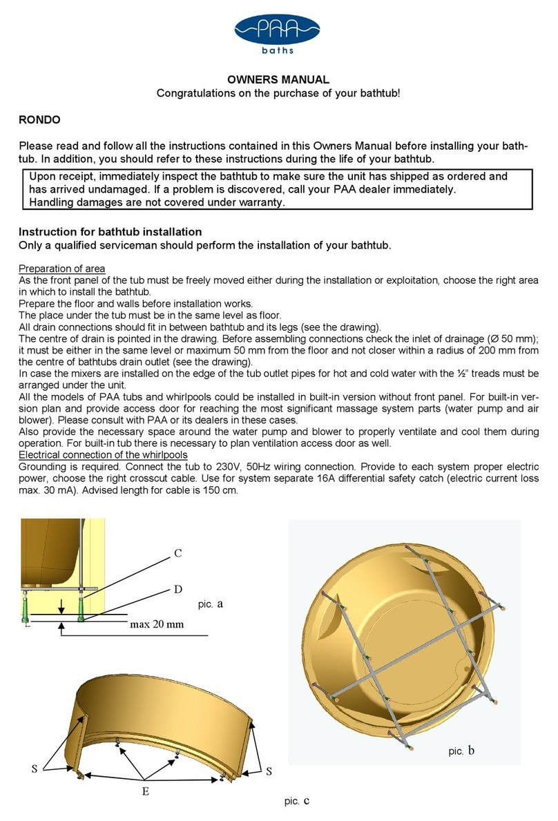 PAA RONDO owner's manual