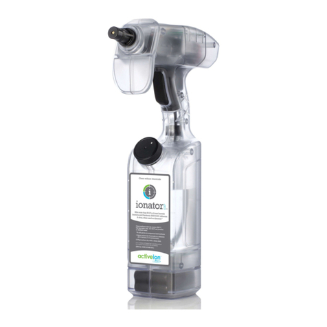 Activeion Cleaning Solutions ionator EXP instructions