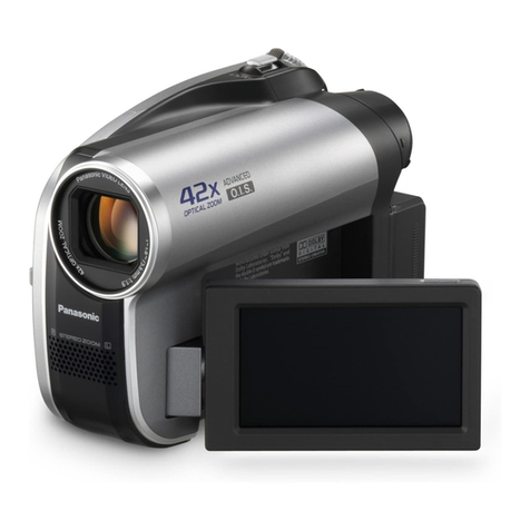 Panasonic Palmcorder VDR-D50P User manual