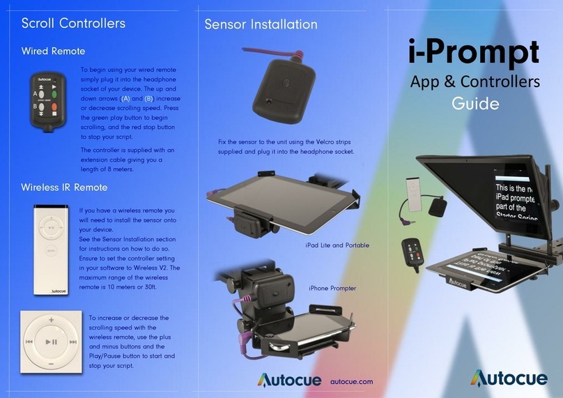 AUTOCUE i-Promt Guide