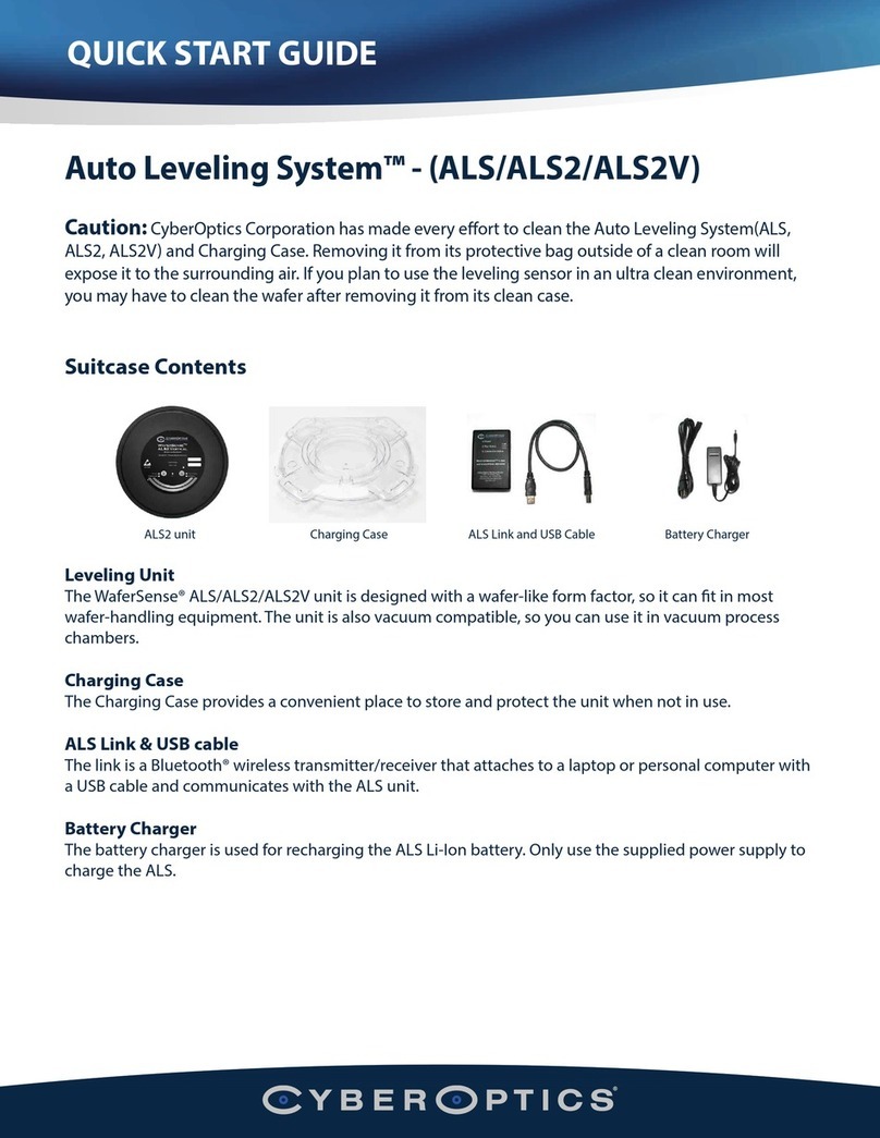 CyberOptics Auto Leveling System ALS User manual