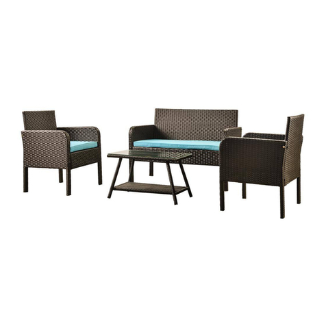Harper & Bright Designs BARTHOLDI SOFA SET WF190610AAC Assembly instructions Harper & Bright Designs BARTHOLDI SOFA SET WF190610AAC Assembly instructions