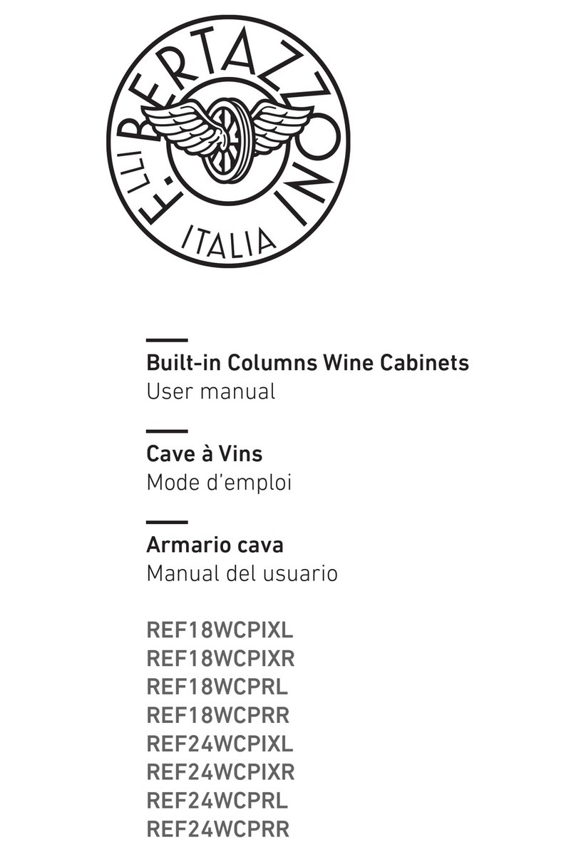 Bertazzoni REF18WCPIXL user manual