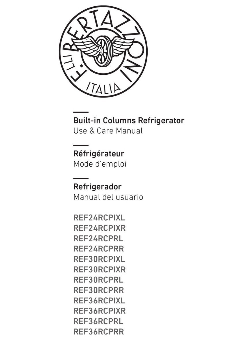 Bertazzoni REF24RCPIXL Use & care manual