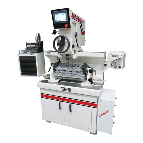 Rottler SG7MTS Operation and maintenance manual