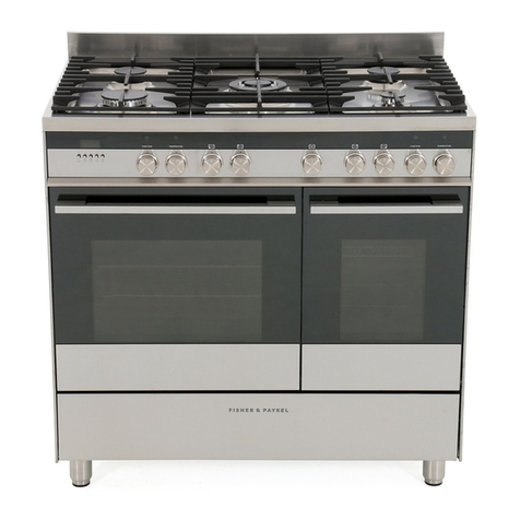 Fisher & Paykel OR90LDBGFX3 installation instructions