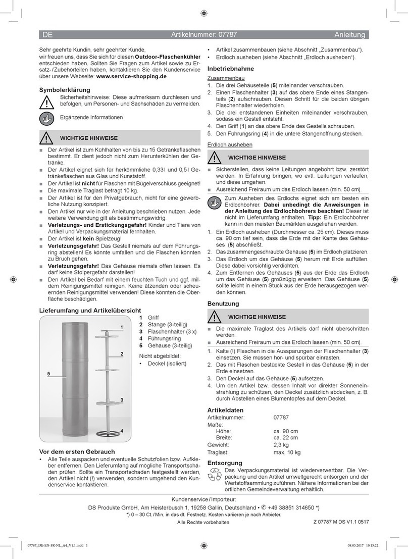 DS Produkte 07787 instructions