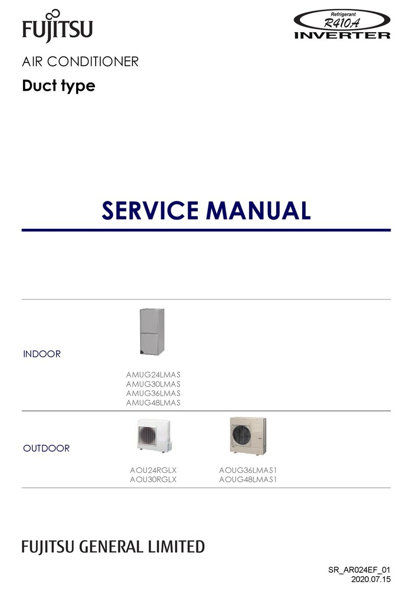Fujitsu AMUG24LMAS User manual Fujitsu AMUG24LMAS User manual