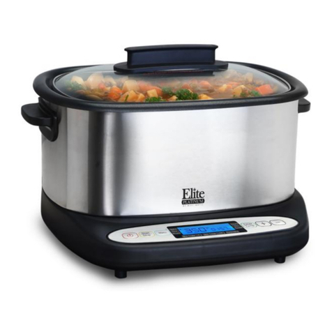 Elite Infinity Cooker instruction manual Elite Infinity Cooker instruction manual