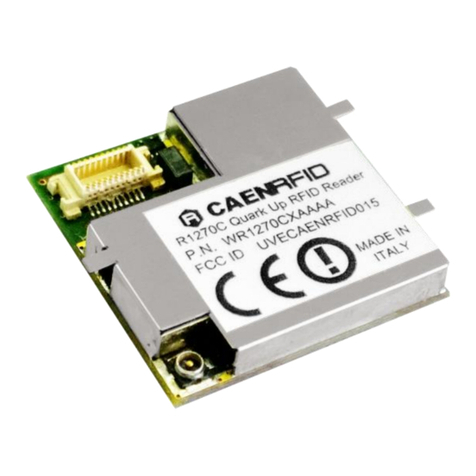 caenrfid QuarkUp R1270 Technical document