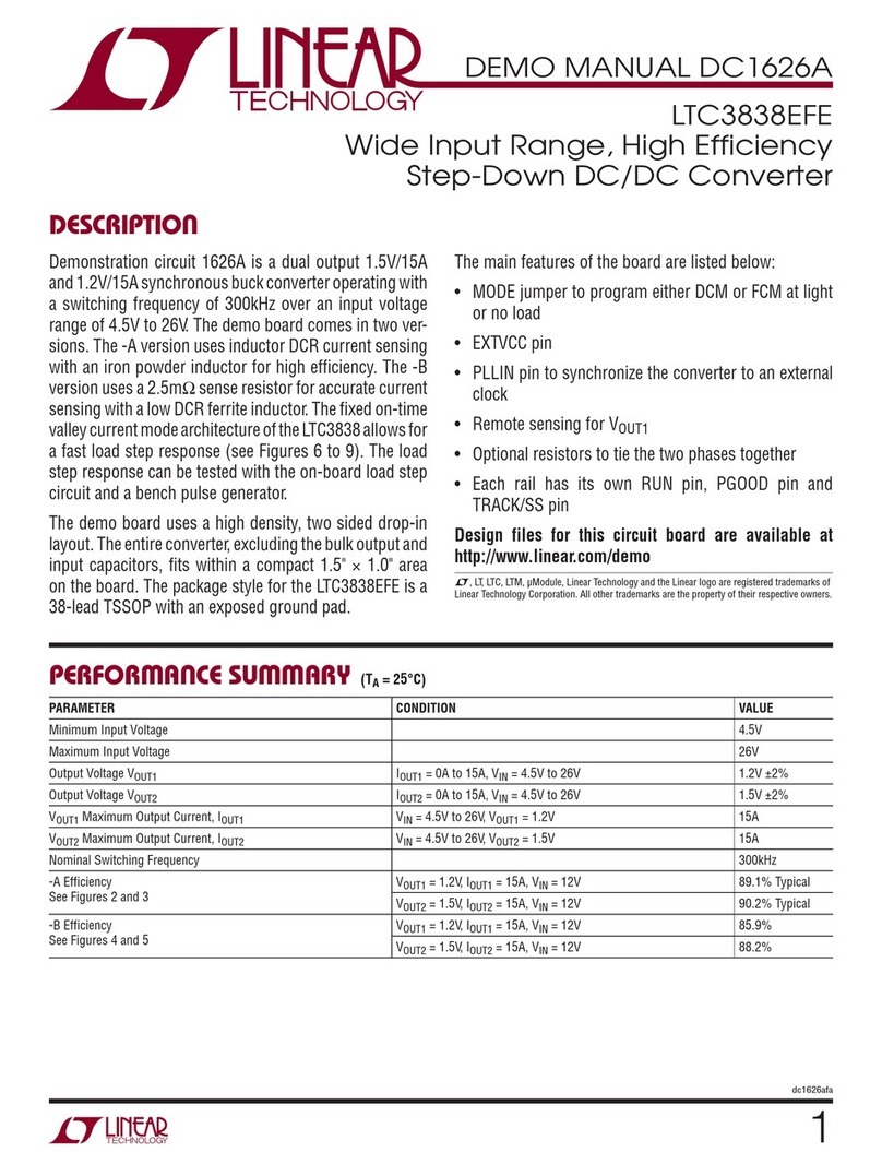 Linear Technology DC1626A Quick setup guide