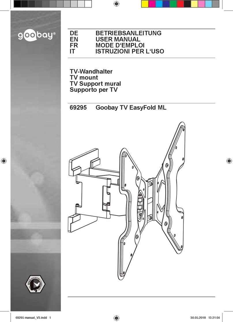 Goobay TV EasyFold ML user manual