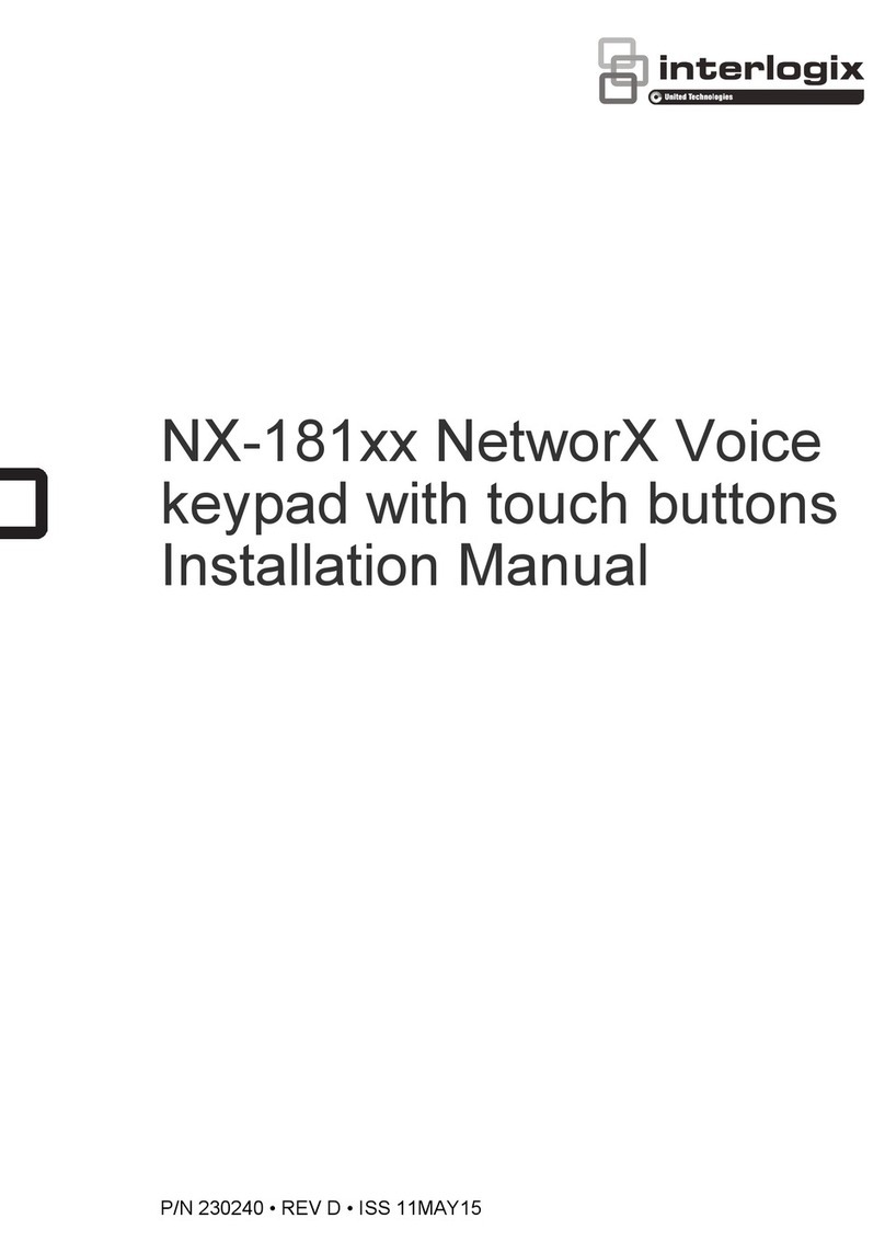 Interlogix NX-181xx NetworX installation manual