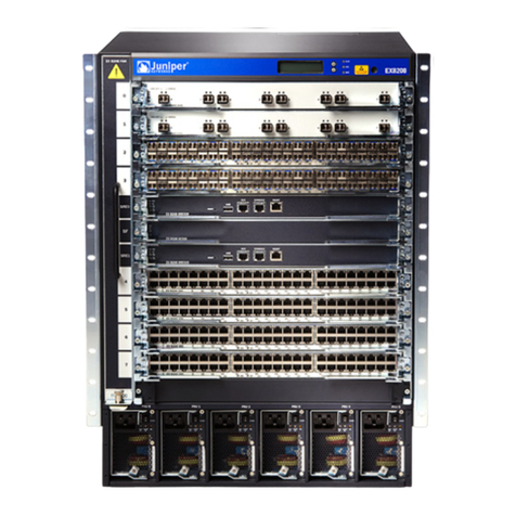 Juniper EX8200 Series User manual Juniper EX8200 Series User manual