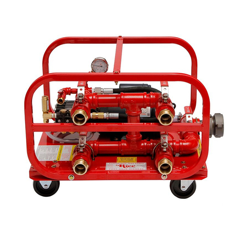 RICE HYDRO FIRE HOSE TESTER Series manual