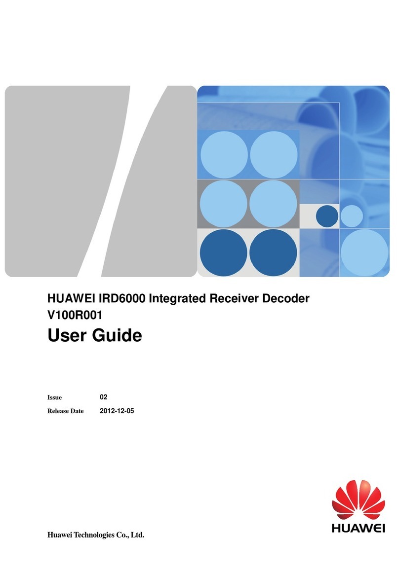 Huawei IRD6000 user guide