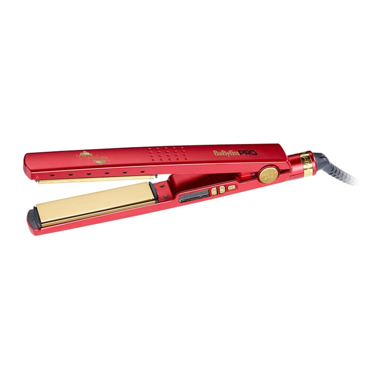 BaByliss PRO TITANIUM SPECIAL EDITION quick guide