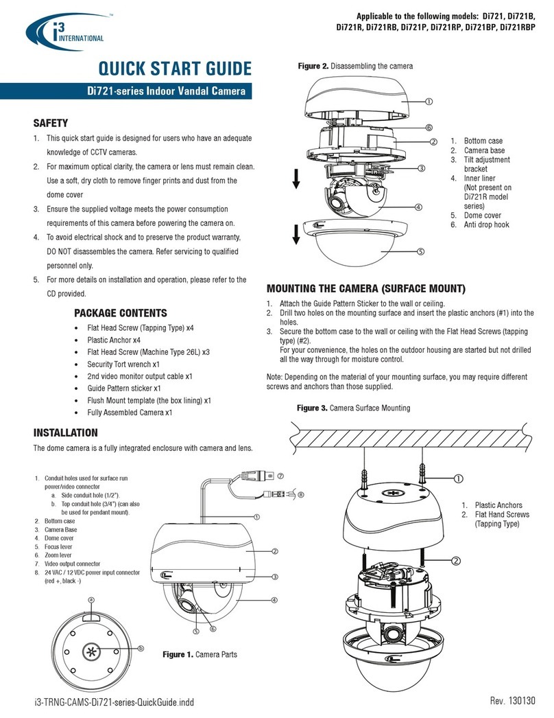 i3 International Di721 User manual i3 International Di721 User manual