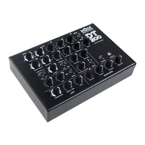 Mode Machines DT200 manual