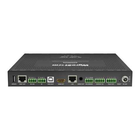Wyrestorm SW-740-TX quick start guide