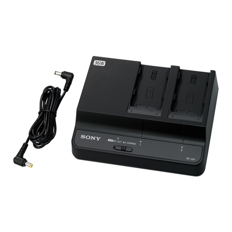 Sony BC-U2A operating instructions