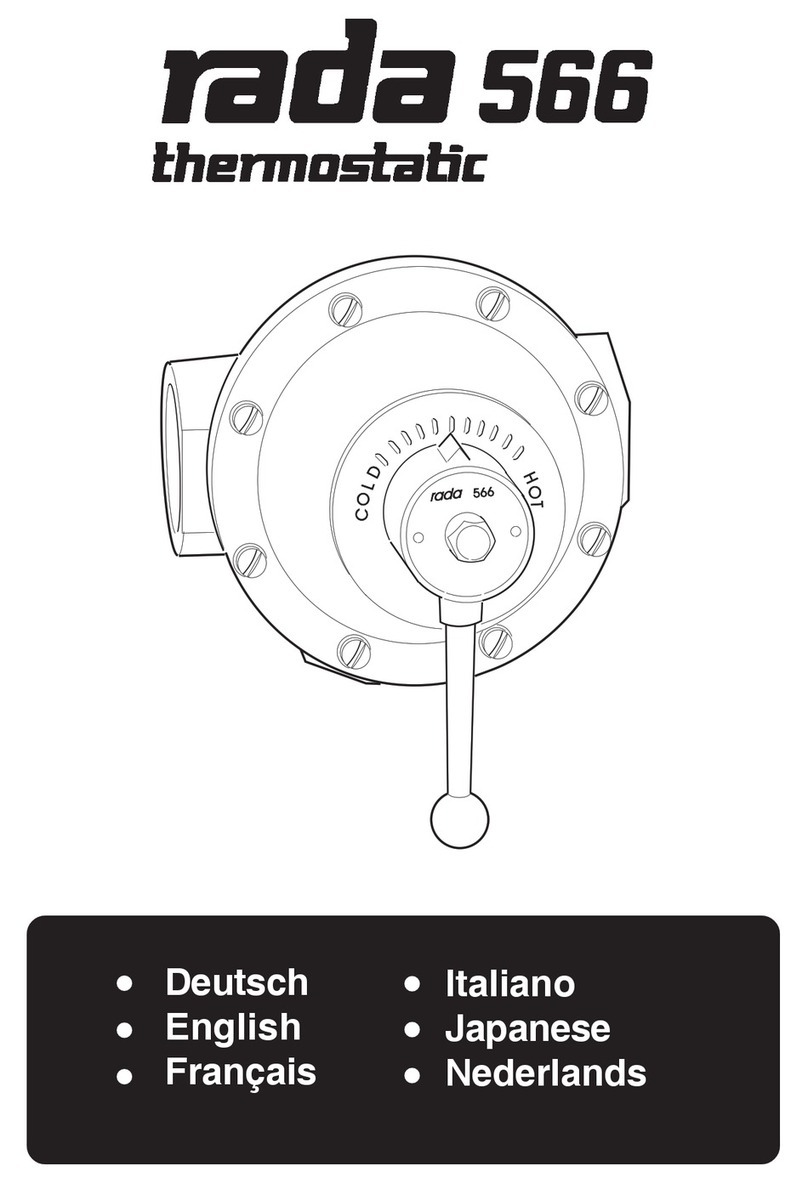 rada 566 Instruction Manual