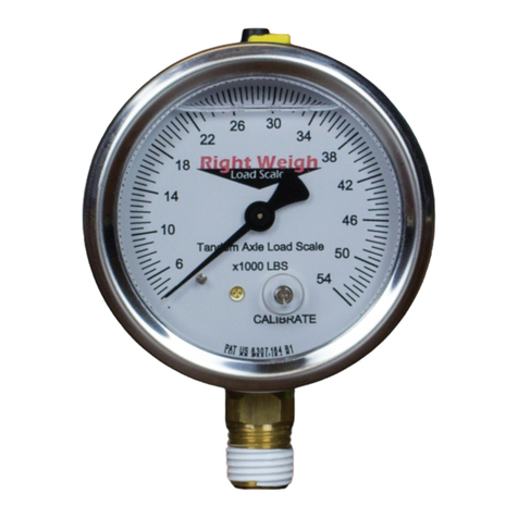Right Weigh 250 Series Installation & operation manual