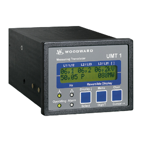 Woodward UMT 1 User manual
