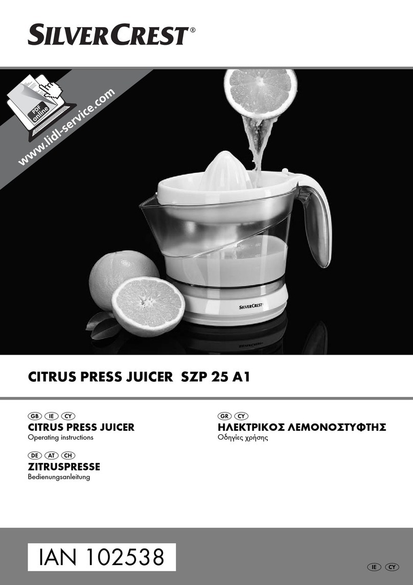 Silvercrest SZP 25 A1 User manual