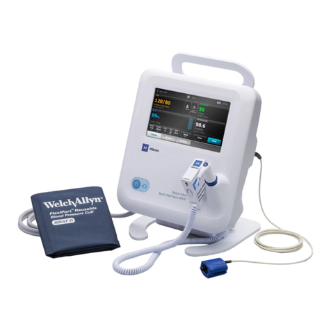 Hillrom Welch Allyn Spot Vital Signs 4400 User manual