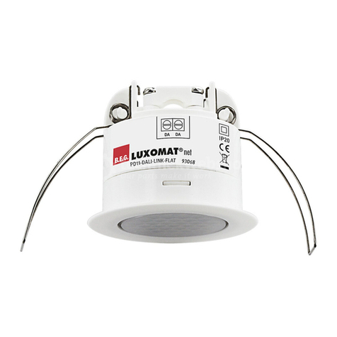 B.E.G. LUXOMAT PD11-DALILINK-FLAT Mounting instructions