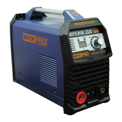 MaxPro PROFESSIONAL MPEWM160 manual