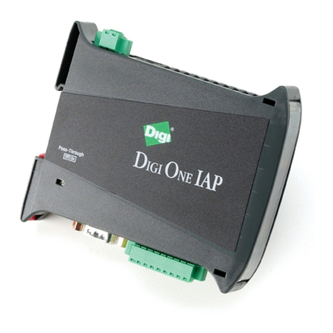 Digi One IAP User manual Digi One IAP User manual